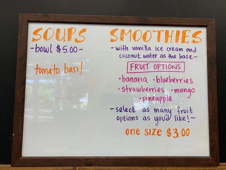 Harvest Thyme Cafe - Alachua, FL menu_pic