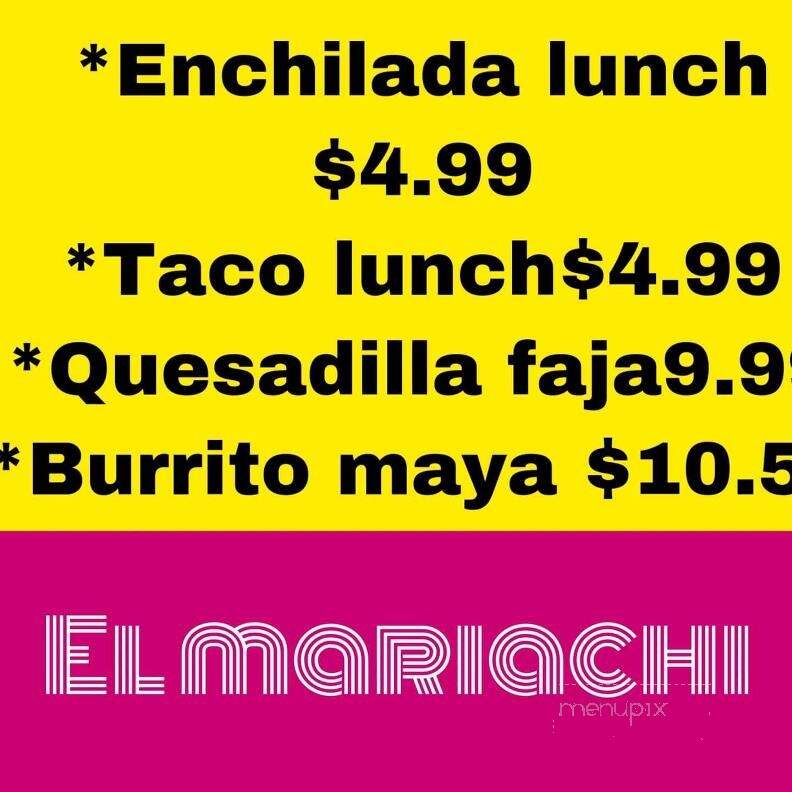 El Mariachi Mexican Grill - Albion, IN