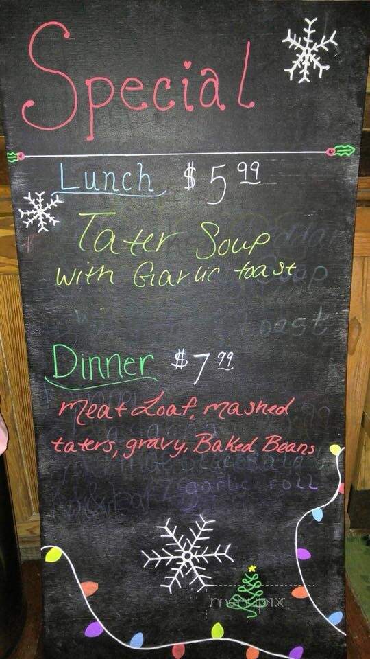 Pioneer Cafe - Bowling Green, IN menu_pic