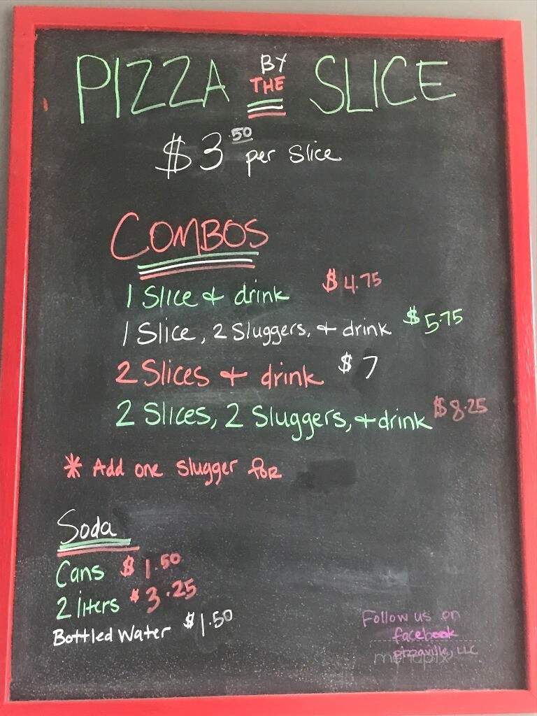 Pizzaville - Louisville, KY menu_pic