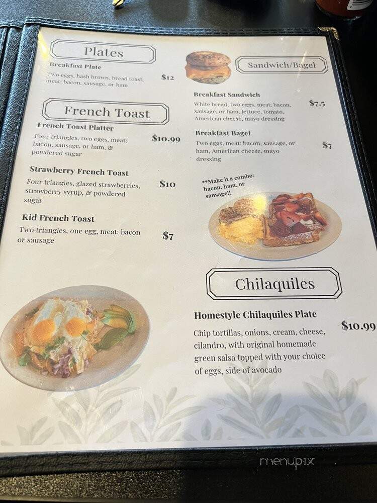 The Brunch Cafe - Anaheim, CA menu_pic