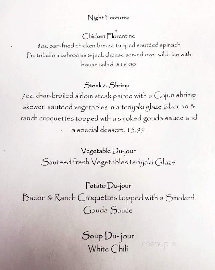 Hall's Tavern At Coventry - Fort Wayne, IN menu_pic