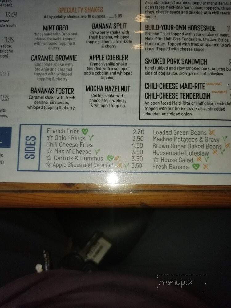 Mark Twain Dinette - Hannibal, MO menu_pic