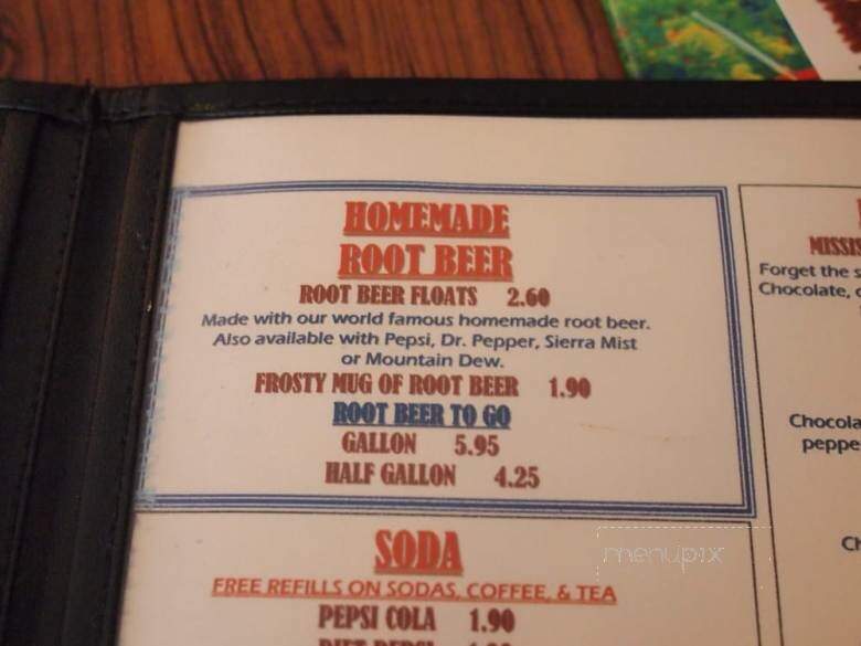 Mark Twain Dinette - Hannibal, MO menu_pic