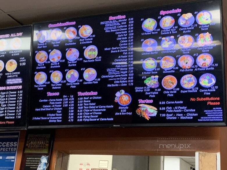 Los Jilbertos Taco Shop - Wildomar, CA menu_pic