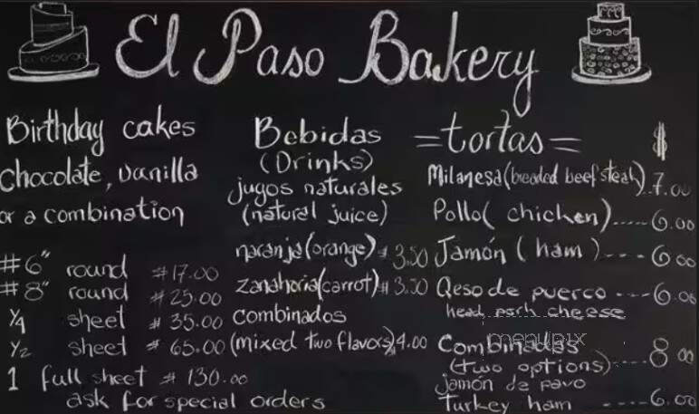 El Paso Mexican Bakery - Cotati, CA