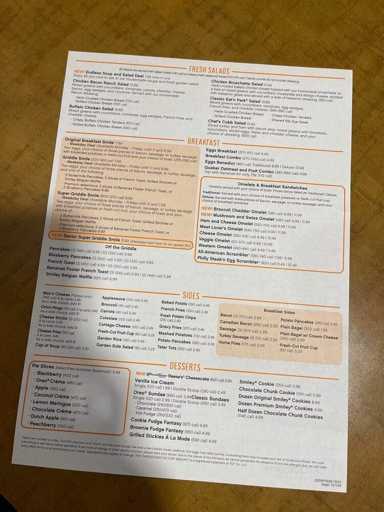 Eat'n Park Restaurant - Warren, OH menu_pic