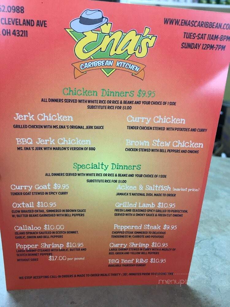 Enas Caribbean Kitchen - Columbus, OH