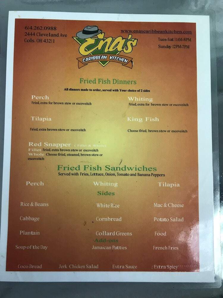 Enas Caribbean Kitchen - Columbus, OH