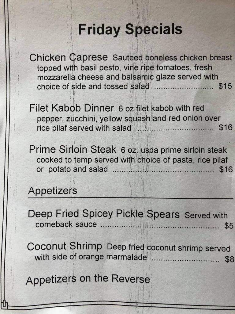Palombo's Italian Restaurant - North Canton, OH menu_pic