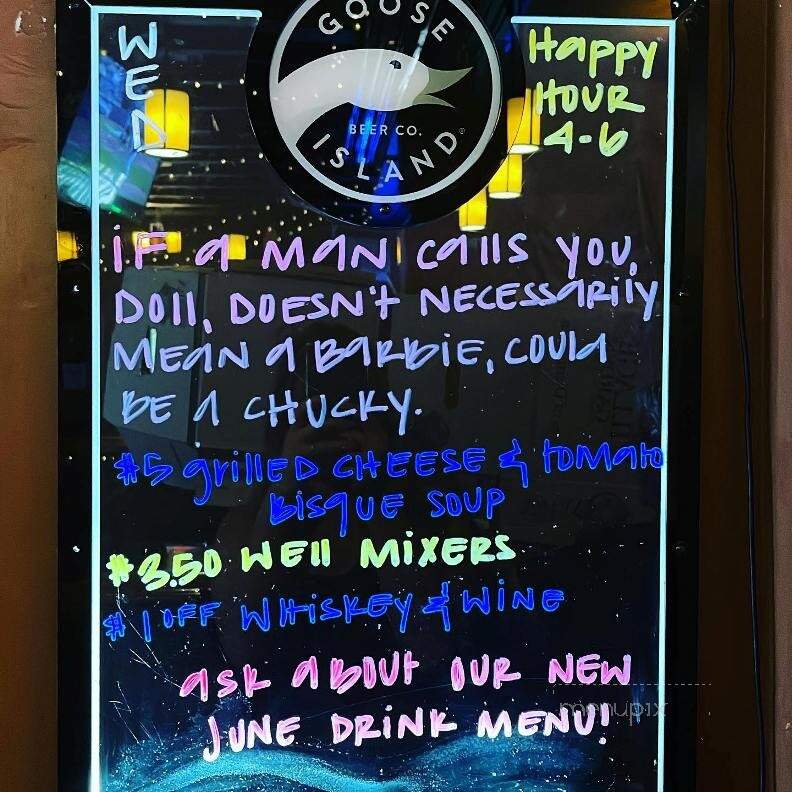 Bull Moose Bar & Grille - Sandwich, IL menu_pic