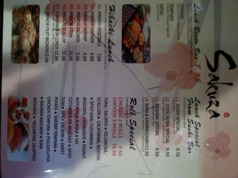 Sakura Sushi & Steak House - Norfolk, NE menu_pic