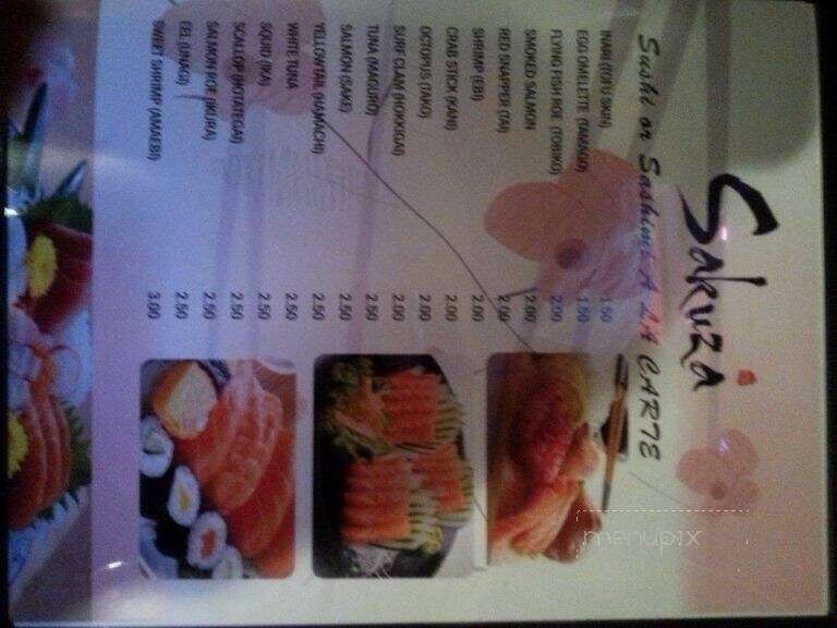 Sakura Sushi & Steak House - Norfolk, NE menu_pic