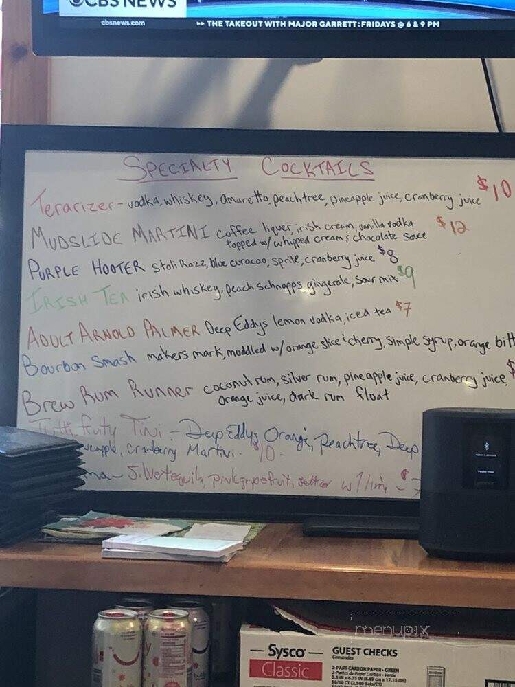 Sweetheart Restaurant - Shelburne Falls, MA menu_pic