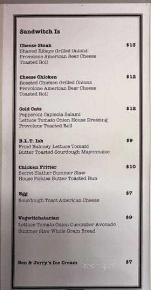 Scotty's Takeout - Sedona, AZ menu_pic