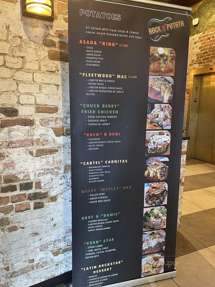 Rock N' Potato - Las Vegas, NV menu_pic