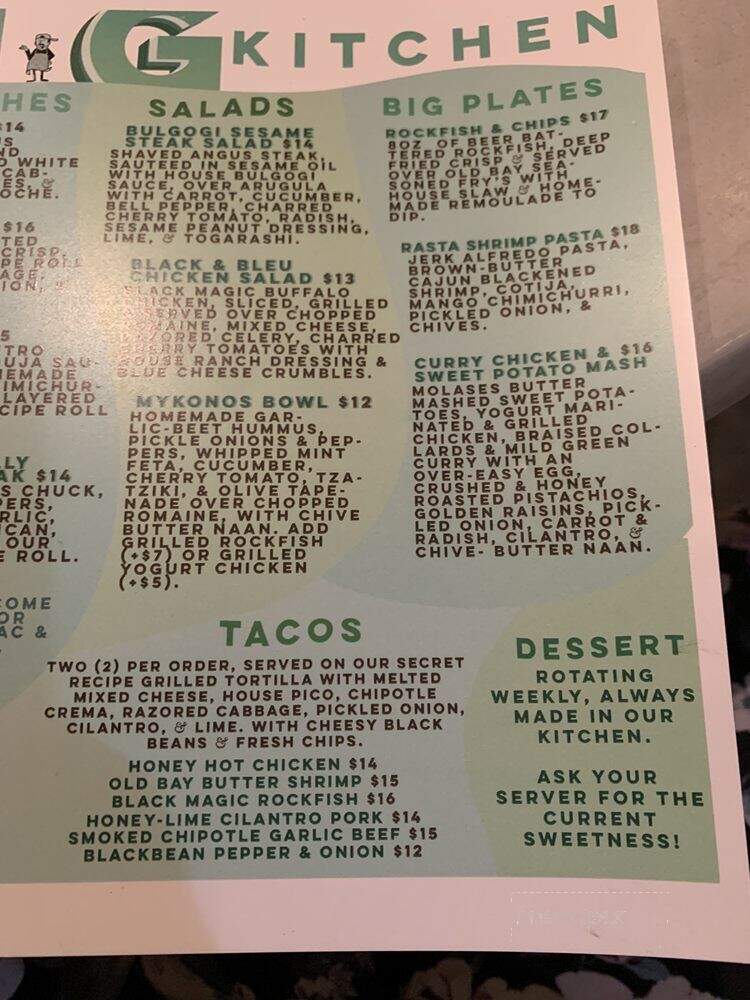 Fry's Big Kitchen - Virginia Beach, VA menu_pic
