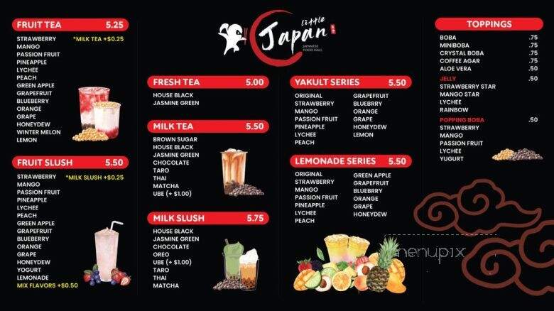 Little Japan - Centreville, VA menu_pic