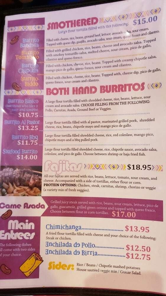 Coco Bar & Grill - Biddeford, ME menu_pic