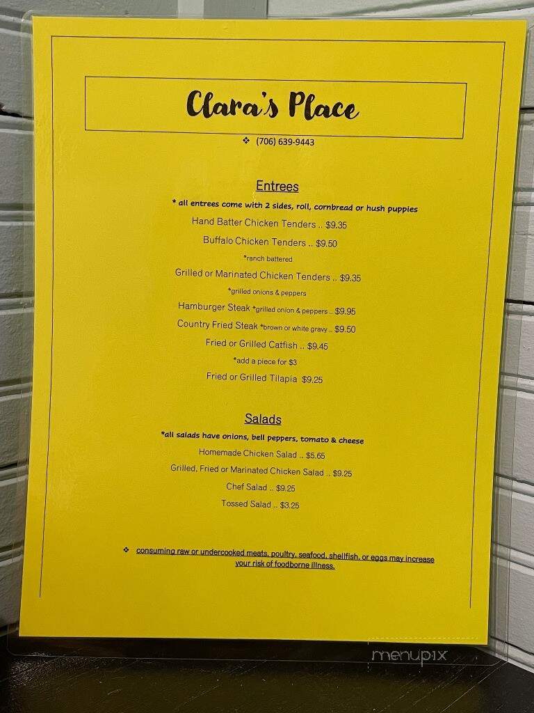 Clara's Place - La Fayette, GA