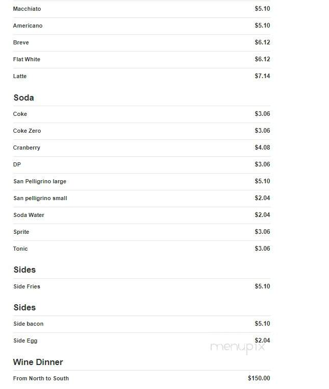 Savor Tapas Bar - Amarillo, TX menu_pic