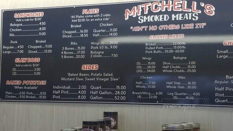 Mitchell's Smoked Meats - Muscle Shoals, AL