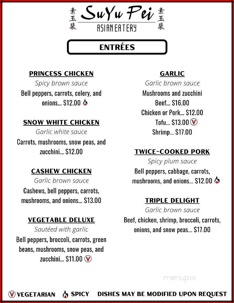 SuYu Pei - Cedar Rapids, IA menu_pic