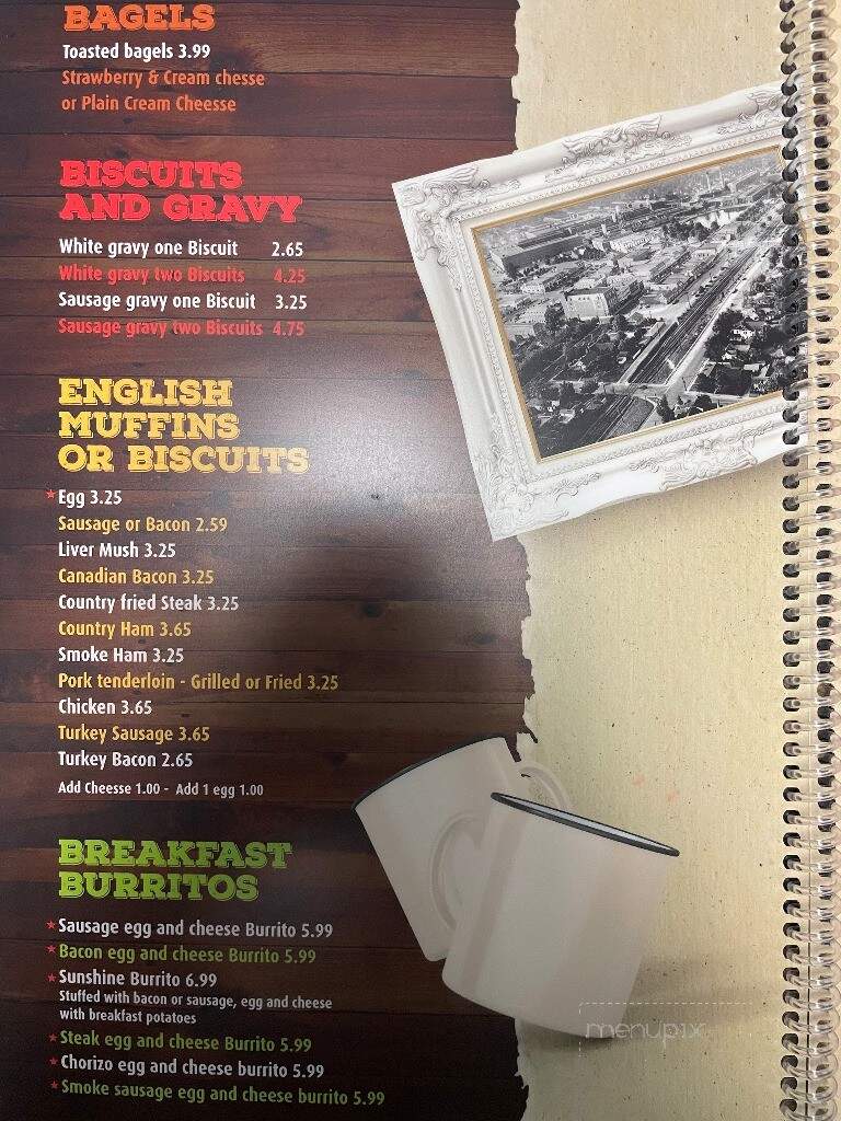 Sunshine Family Restaurant - Kannapolis, NC menu_pic