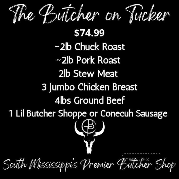 The Butcher on Tucker - Vancleave, MS menu_pic