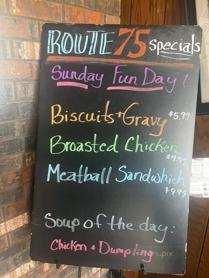 Route 75 Bar & Grill - Dakota, IL