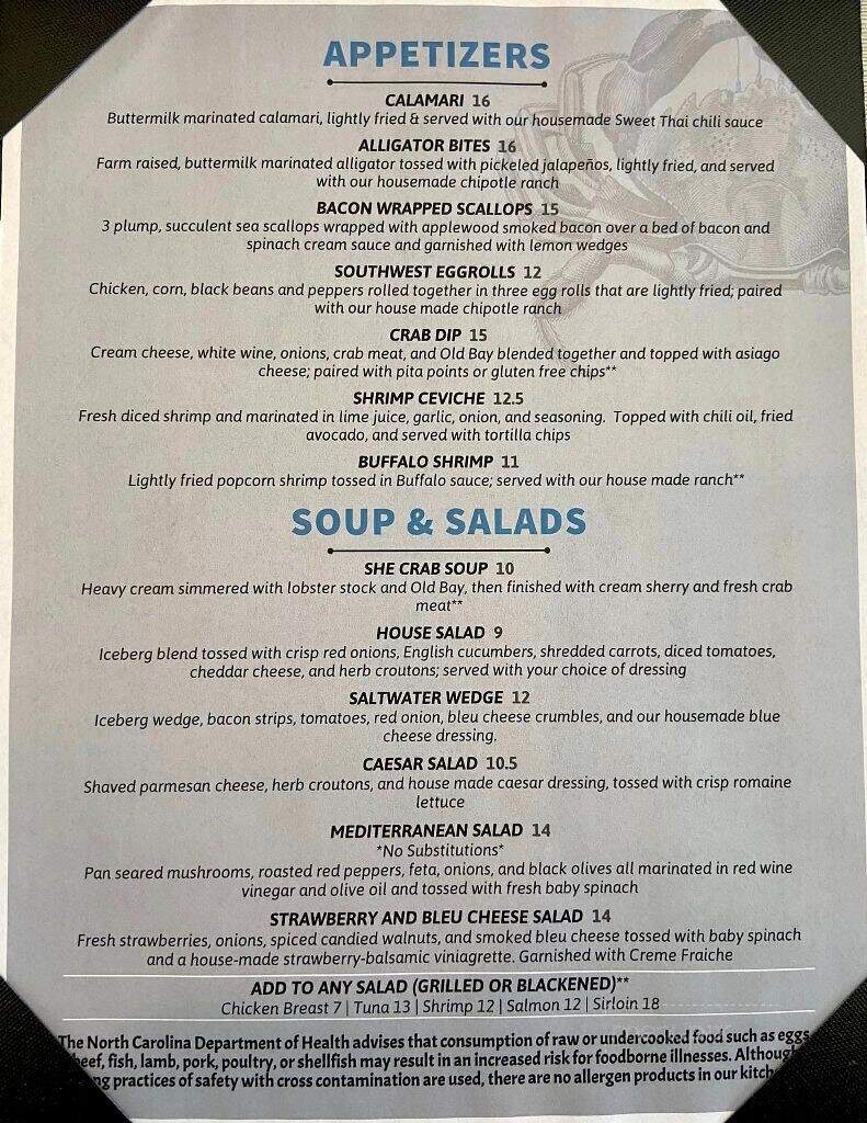 Saltwater Grill - New Bern, NC