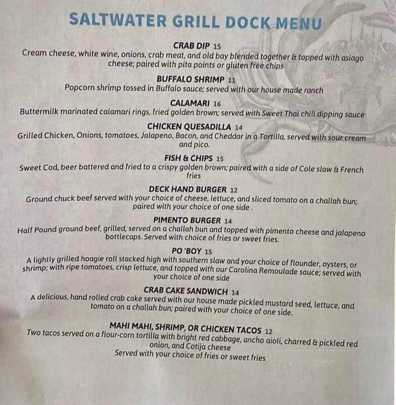 Saltwater Grill - New Bern, NC