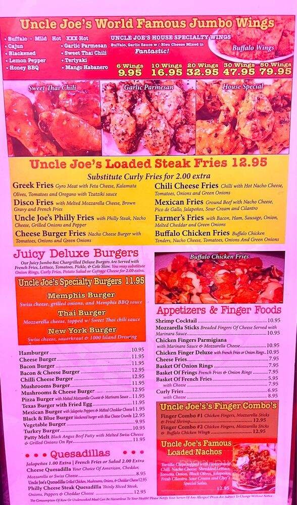 Uncle Joe's New York Diner - Ruskin, FL