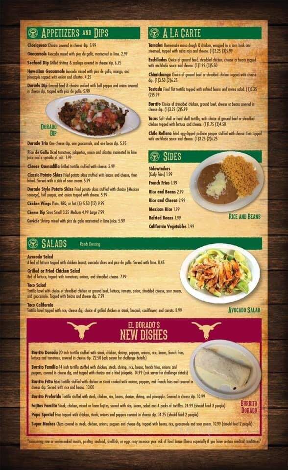 El Dorado Bar and Grill - Wise, VA menu_pic