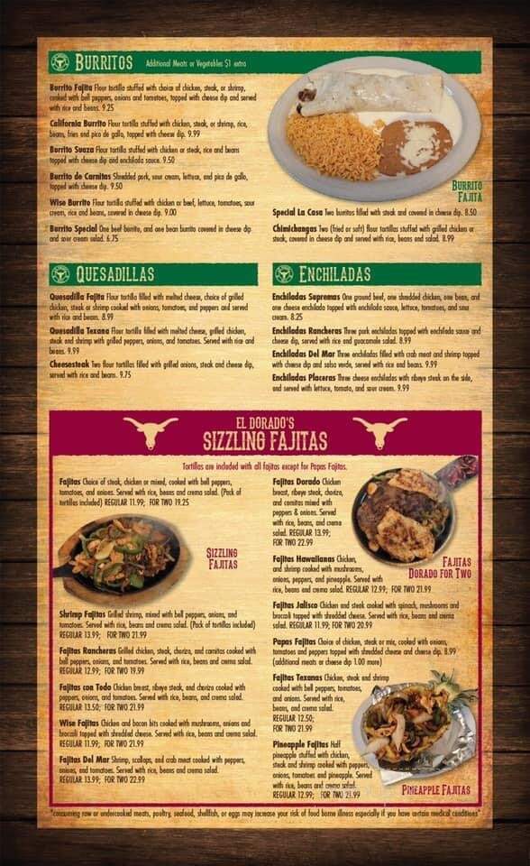El Dorado Bar and Grill - Wise, VA menu_pic