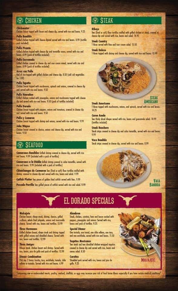 El Dorado Bar and Grill - Wise, VA menu_pic