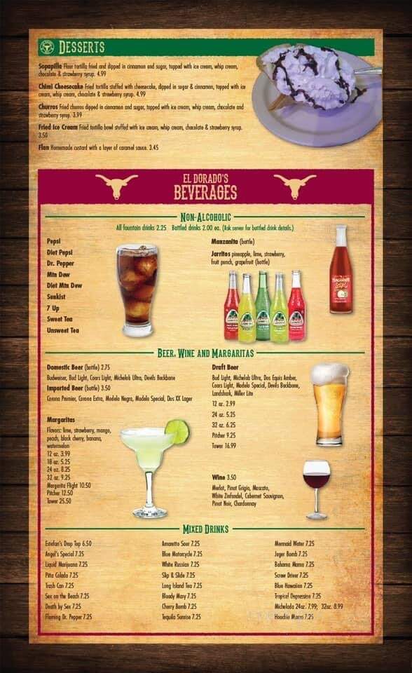 El Dorado Bar and Grill - Wise, VA menu_pic