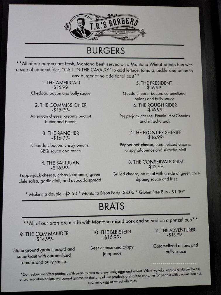 TR's Burgers - West Yellowstone, MT