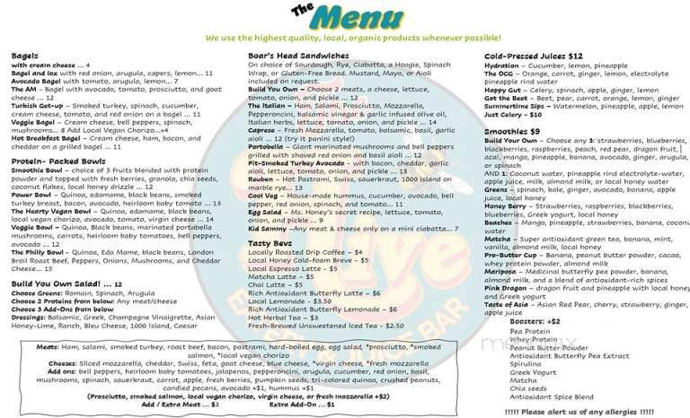 The Hive Eatery & Juice Bar - Cottonwood, AZ menu_pic