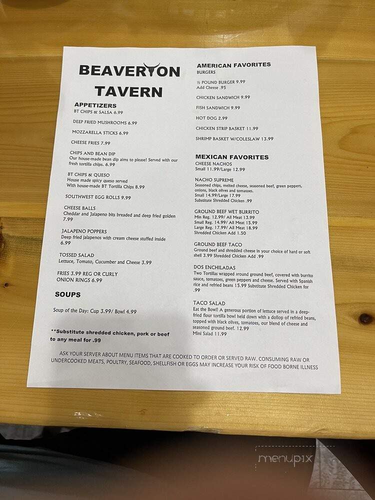 Beaverton Tavern - Beaverton, MI