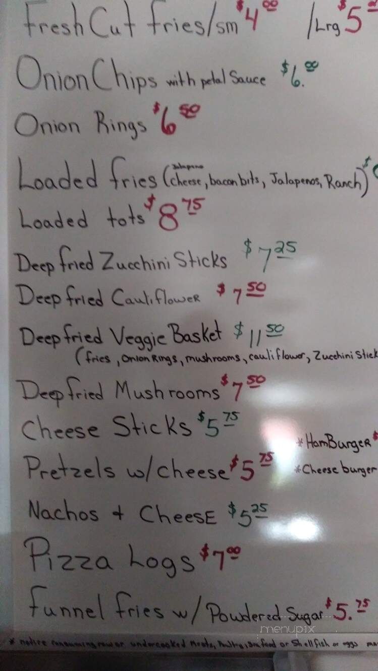 Cabin In the Pines - Pennsylvania, PA menu_pic