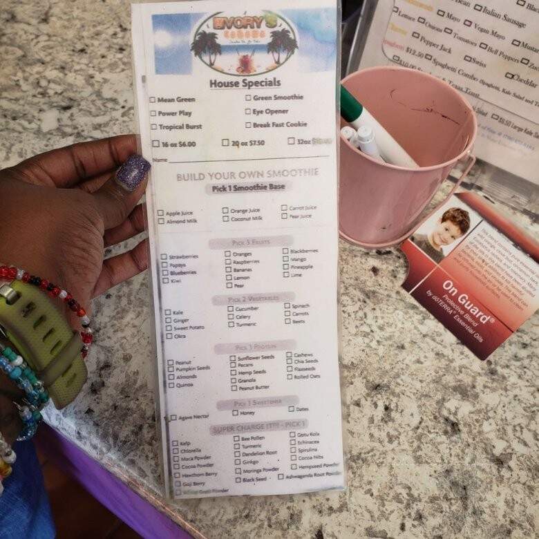 Smoothie Bar - Hephzibah, GA menu_pic