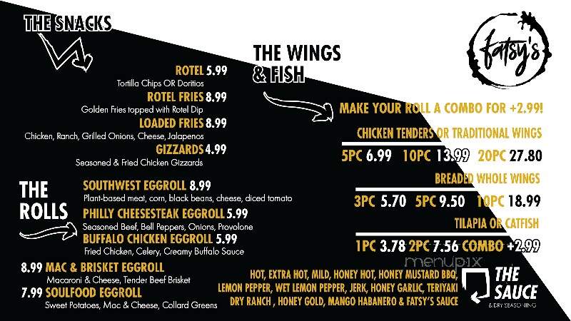 Fatsy's - Huntsville, AL menu_pic
