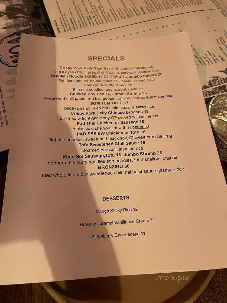 NOA by September in Bangkok - New Haven, CT menu_pic