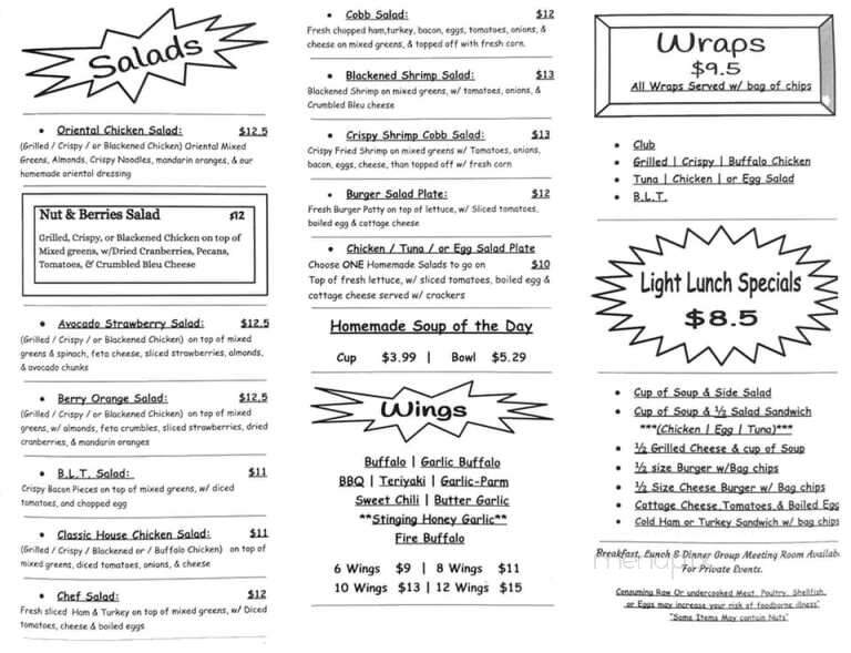 3 Gen's Grill - Avon Park, FL menu_pic