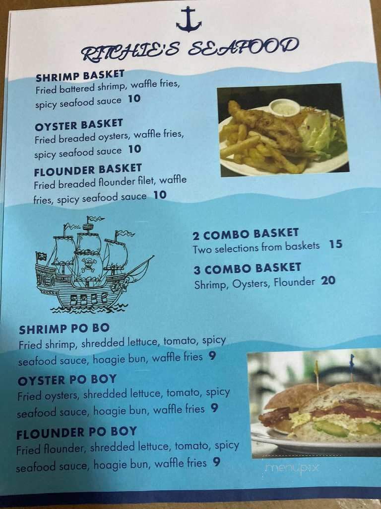 Ritchie's General Store and Eatery - Loris, SC menu_pic