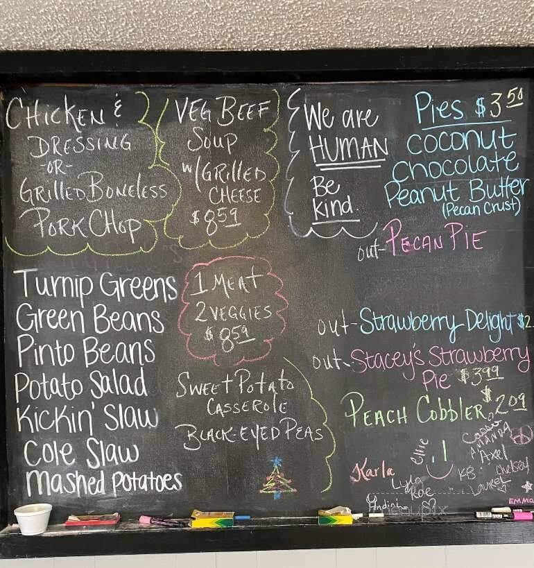 Granny's Corner Cafe - Guntersville, AL menu_pic
