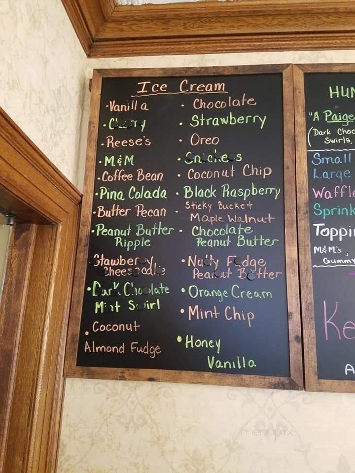 The Main Street Creamery - Wellsboro, PA menu_pic