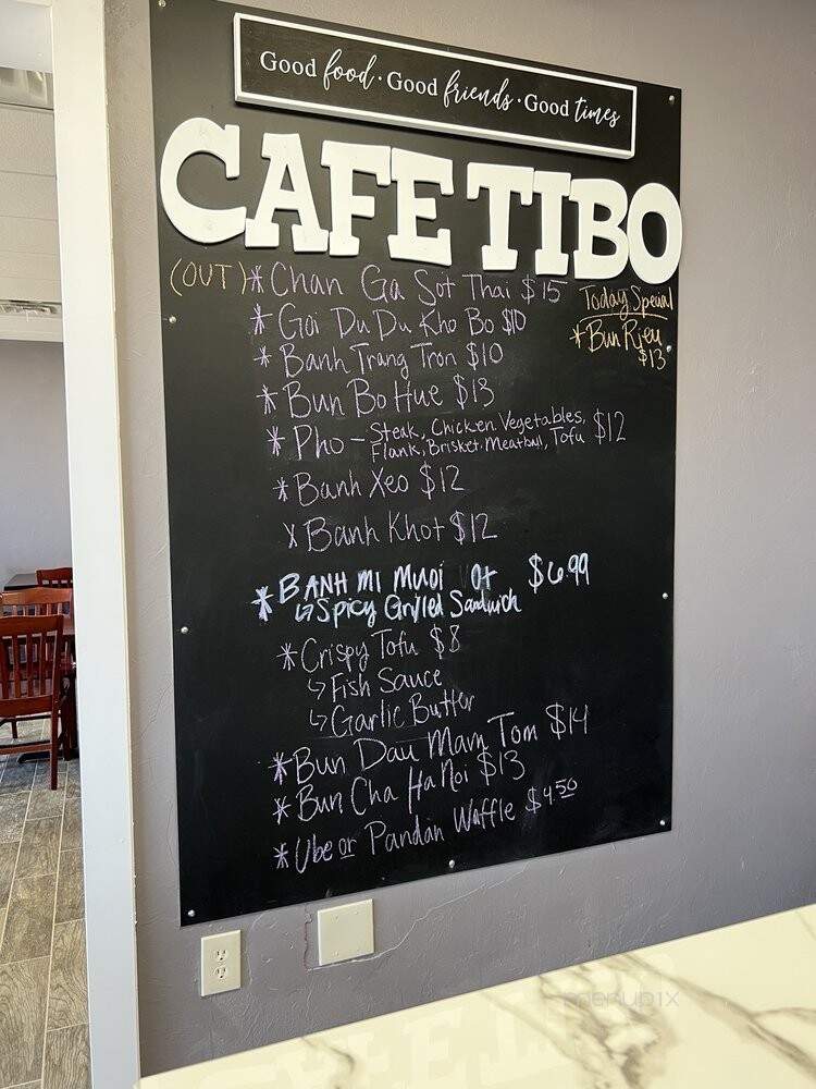 Cafe Ti Bo - Edmond, OK menu_pic