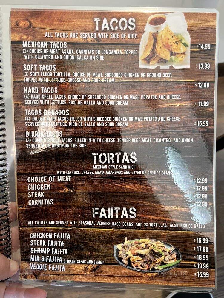 Jalapeno Authentic Mexican Grill - South Abington Township, PA menu_pic